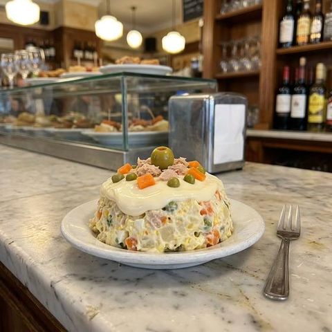 Ensaladilla rusa de la casa